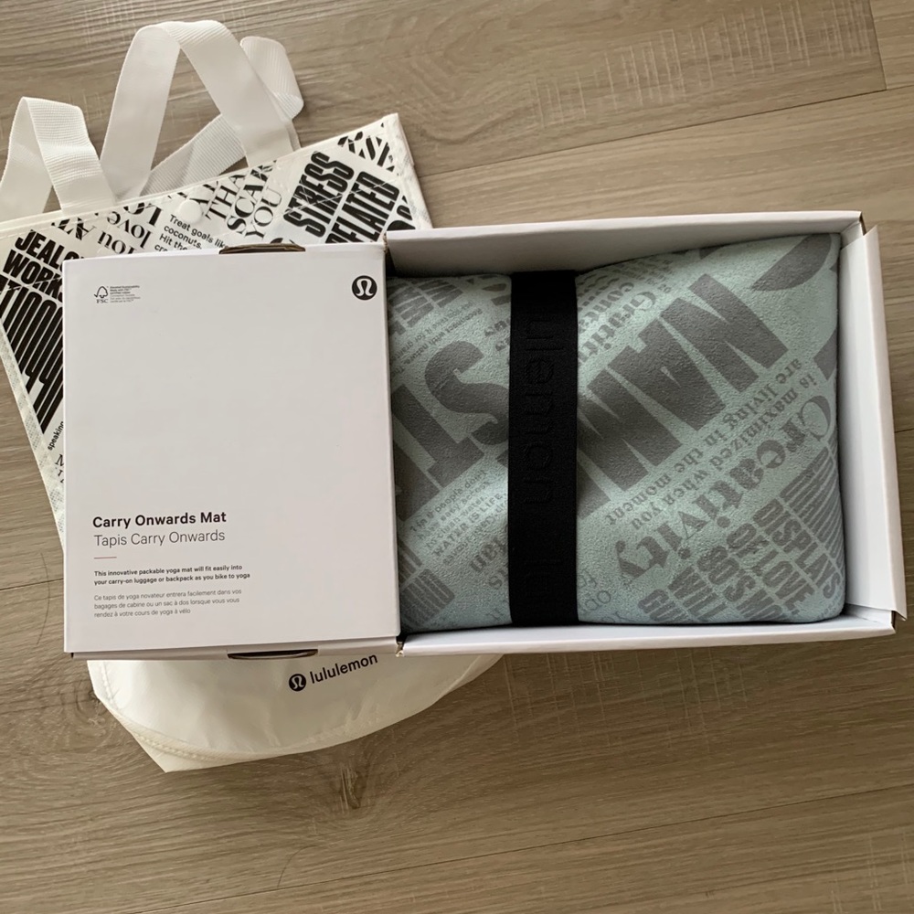 Lululemon carry onwards mat yoga mat